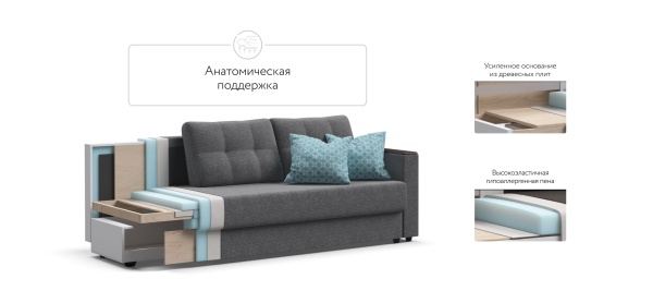 Диван Атланта (Атланта 3 SE)