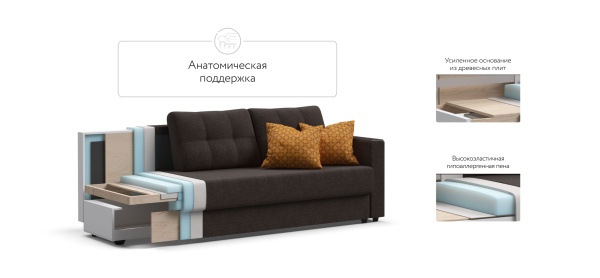 Диван Атланта (Атланта 3 SE)